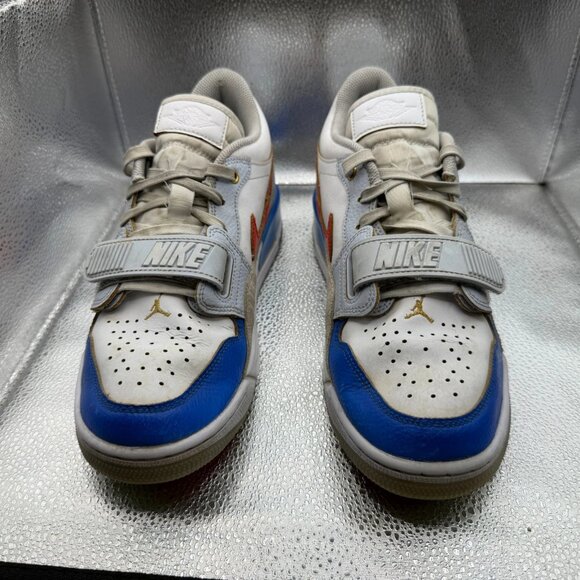 Size 8.5 Nike Jordan Legacy 312 Low Philippines White Blue Red Shoes FN8902-161 - Picture 4 of 11